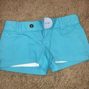 Teal shorts from Belk