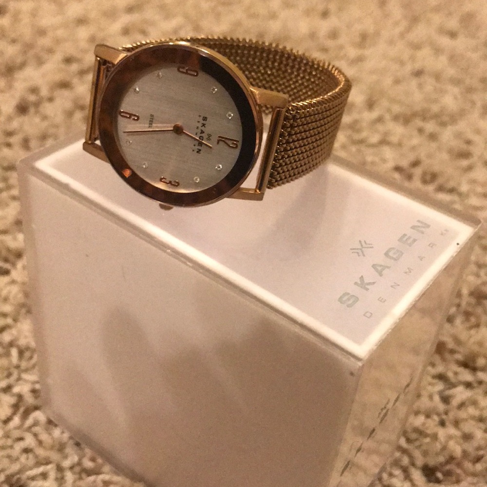 Skagen Rose Gold Watch