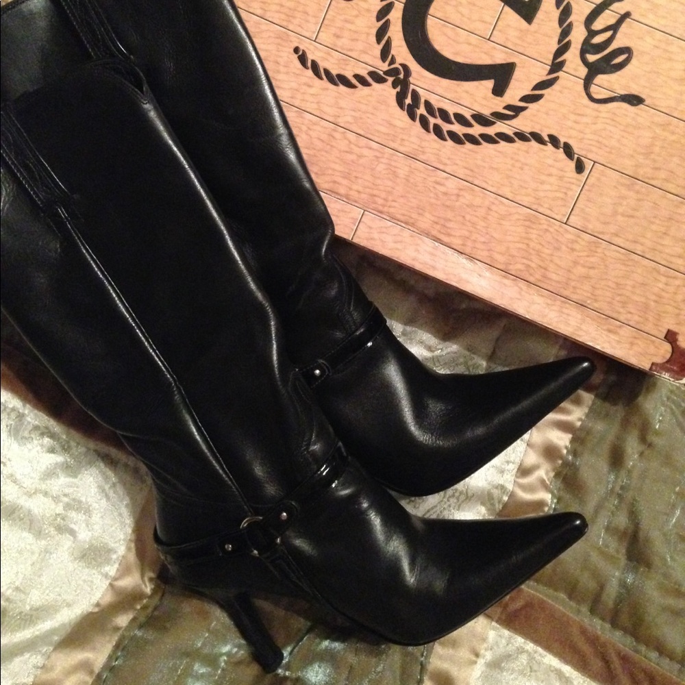 Lucchese Women's Leather Stiletto Boots