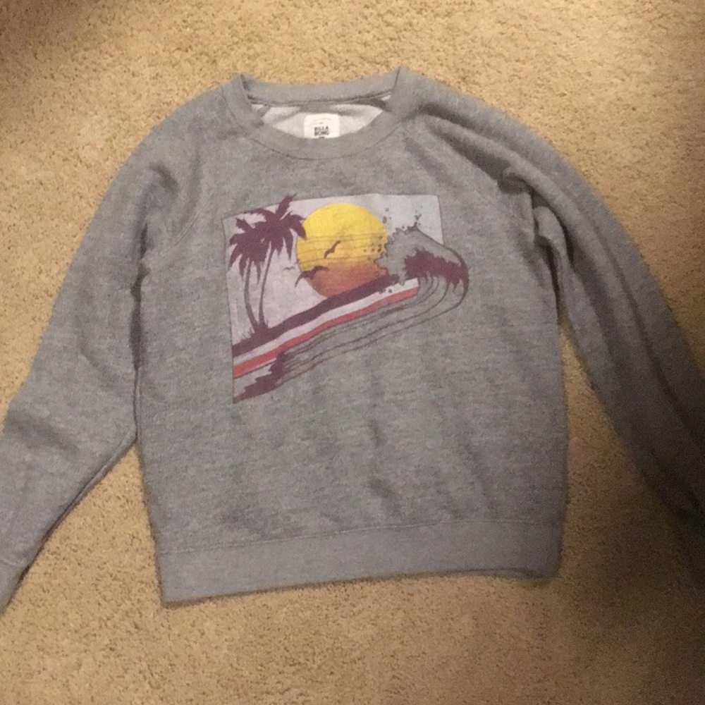Grey billabong pullover