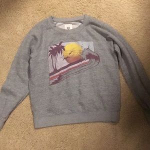 Grey billabong pullover