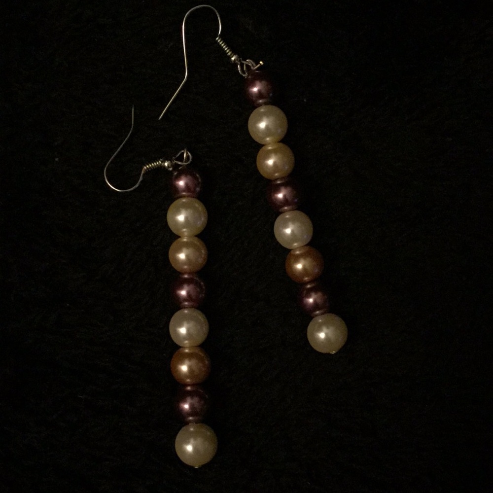 Pearl Beaded Earrings