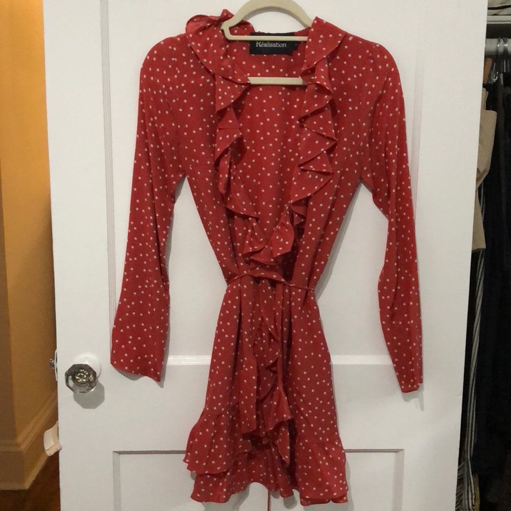 Realisation Par Alexandria Dress in red