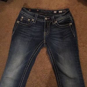 Miss me jeans. Worn once. Good condition.