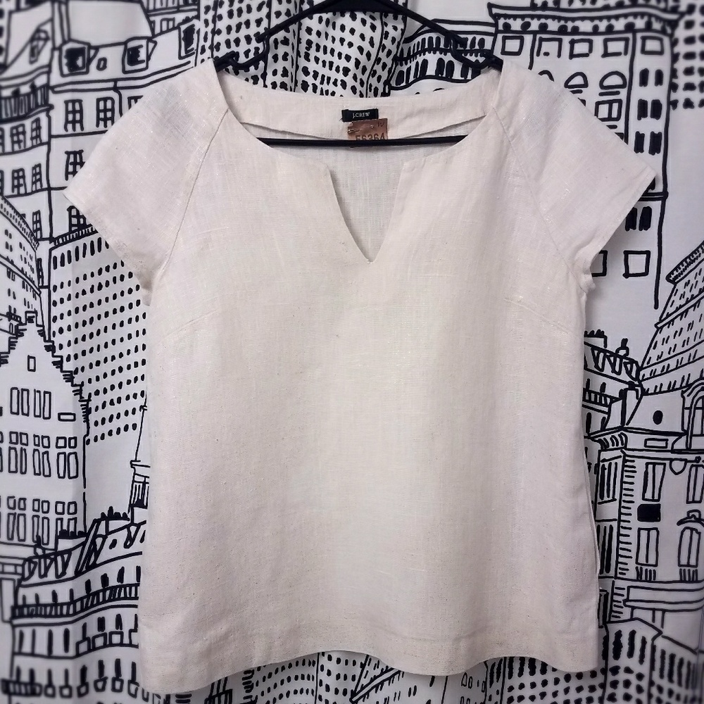 Lovely J. Crew Linen Shirt