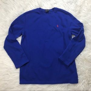 Polo Ralph Lauren boys thermal blue size XL 18/20