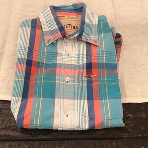 Hollister Summer Beach Plaid