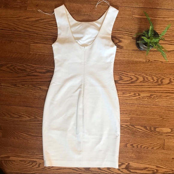 Zara Beaded White Dress - Picture 4 of 5
