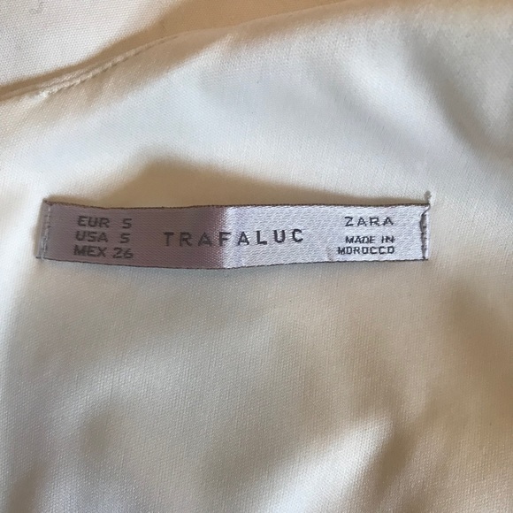 Zara Beaded White Dress - Picture 5 of 5