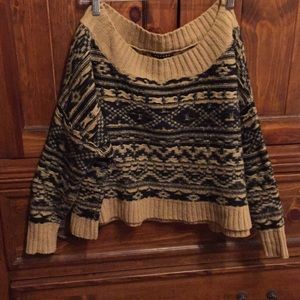 Off the shoulder sweater from Trouve