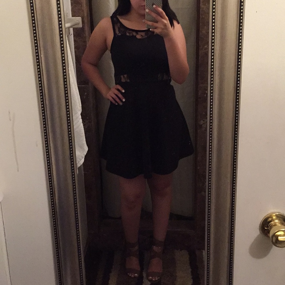 Black lace Dress