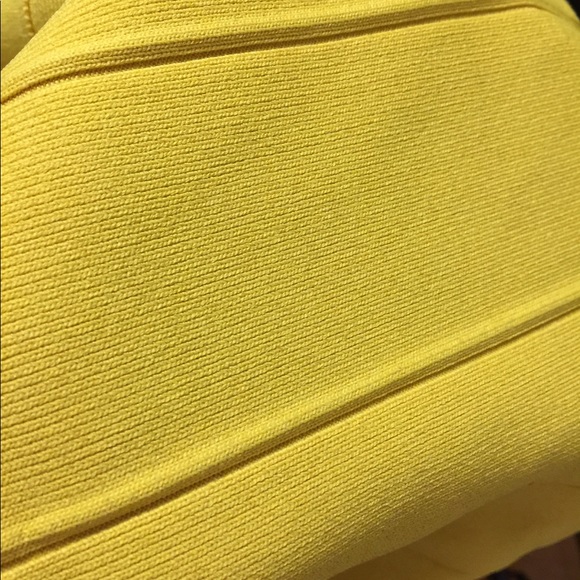 Yellow Stretch Skirt - Picture 4 of 4