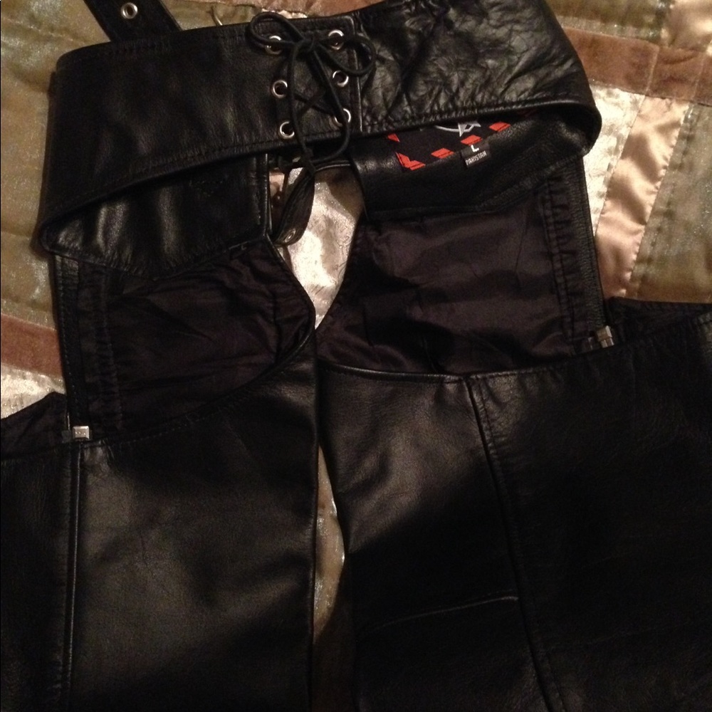Women's Leather Chaps