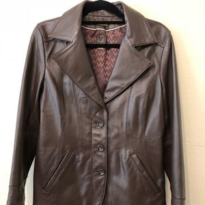 Woman’s leather jacket
