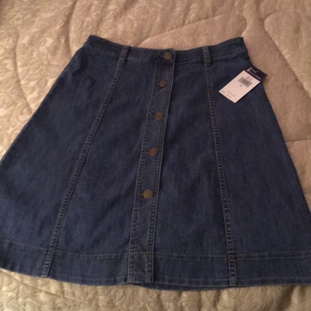 Chaps Denim Skirt