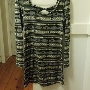 Volcom long sleeved bodycon dress