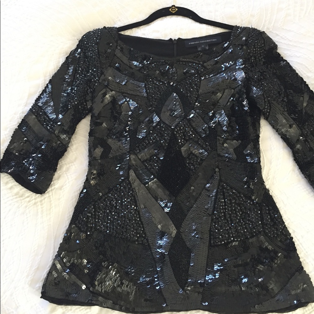 French Connection Sequence Top Size 4 - image 2