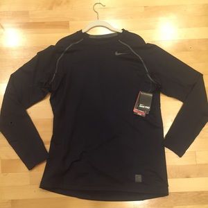 Nike Pro Dri-Fit Compression NWT Long Sleeve Navy