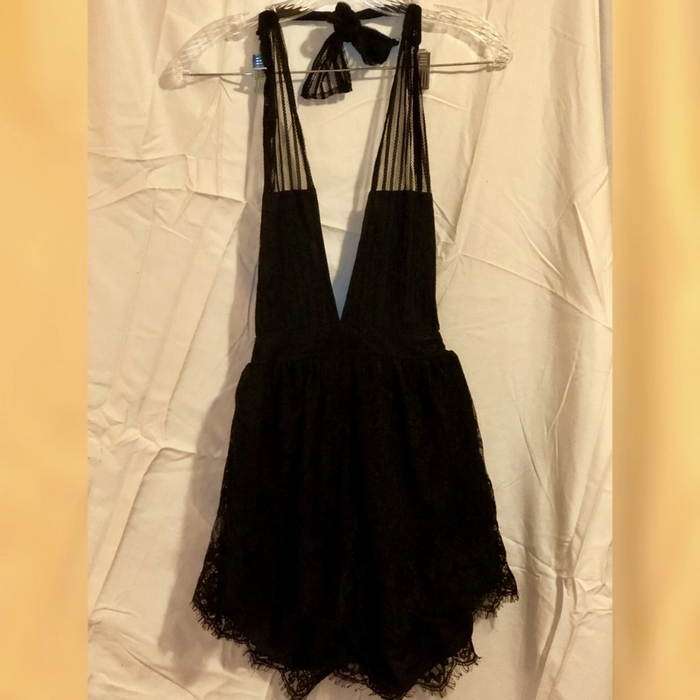Lace romper