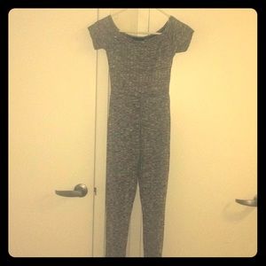 NWT SZ 6 knitted ribbed jumpsuit