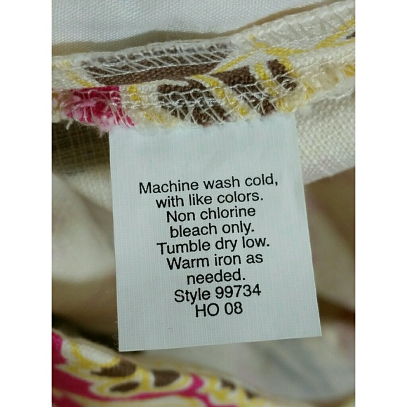 J. Crew Mini Skirt Pink Leaf print Size 2 - Picture 7 of 7