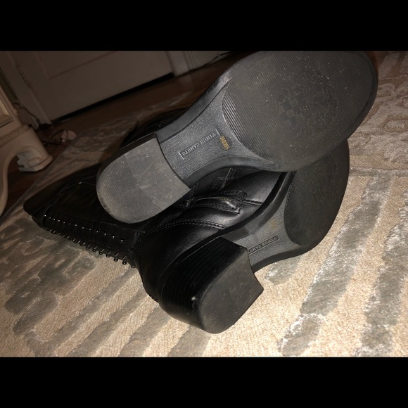 Vince Camuto Bollo Tall  Black Leather Boot - Picture 5 of 5