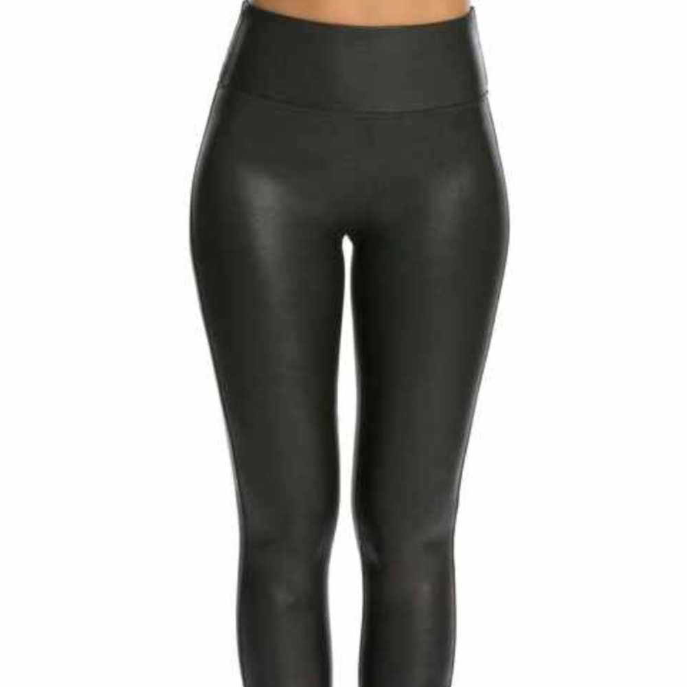 SPANX faux leather leggings