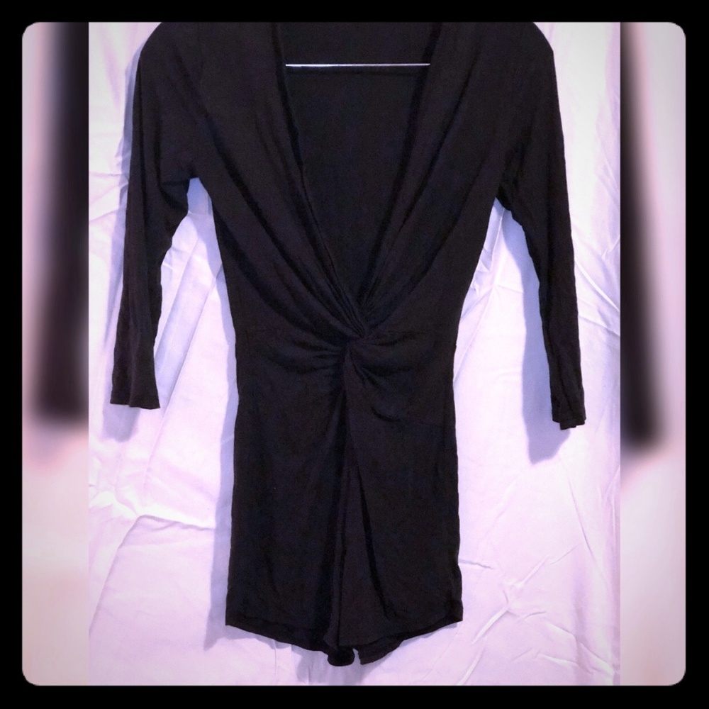 Navy blue romper