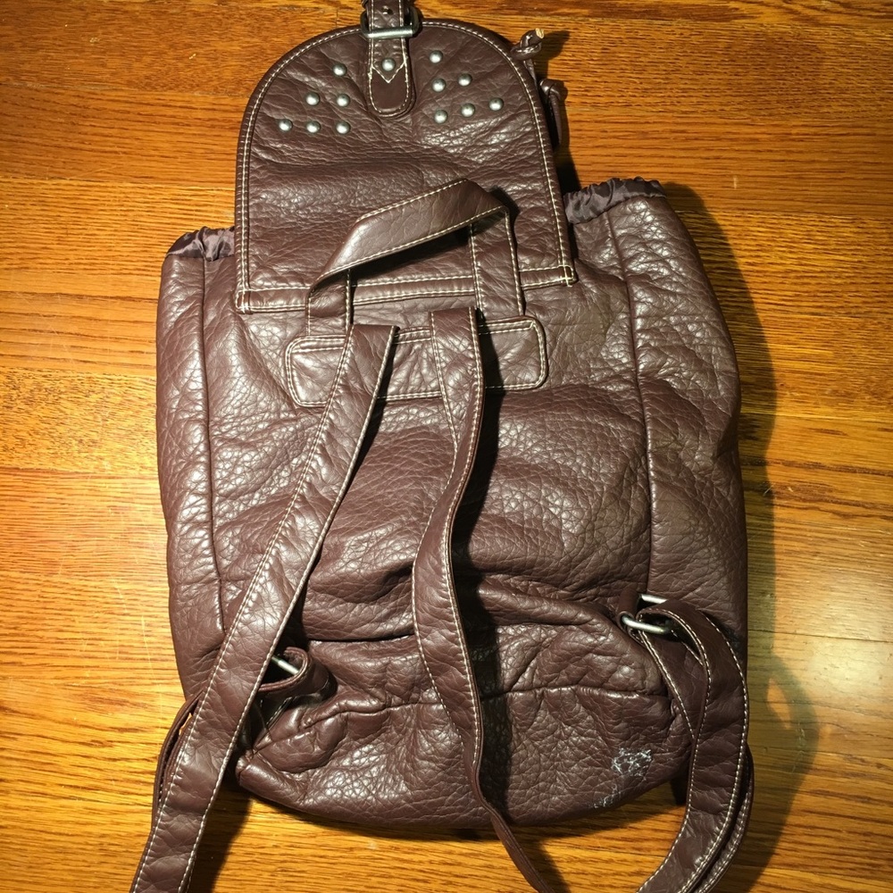 Wallflower Adjustable Brown Backpack - image 2