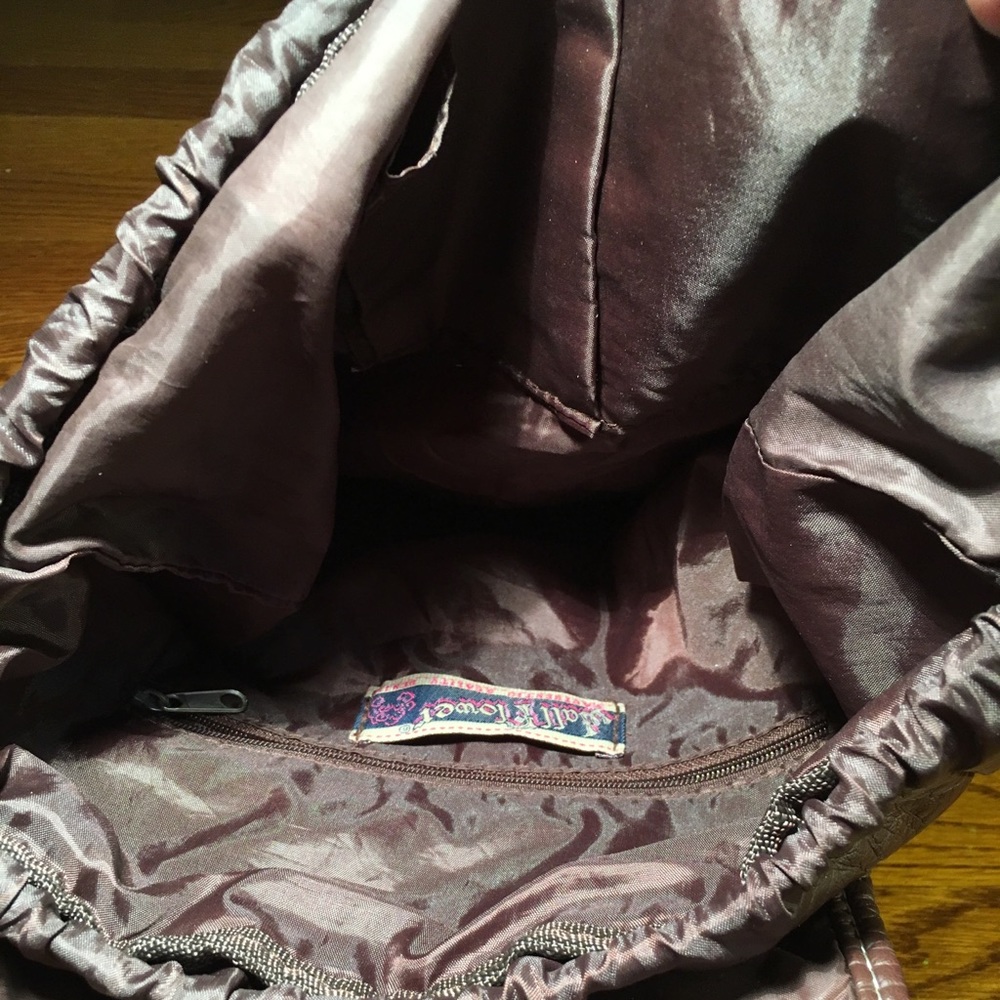 Wallflower Adjustable Brown Backpack - image 4