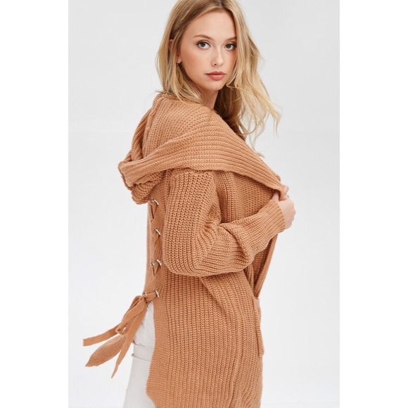 1L : Lace-Up Cardigan - Picture 7 of 8