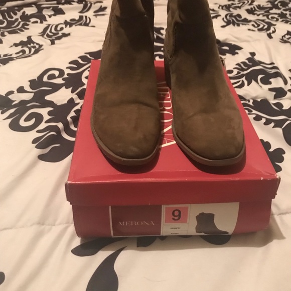 Olive booties - Picture 4 of 4