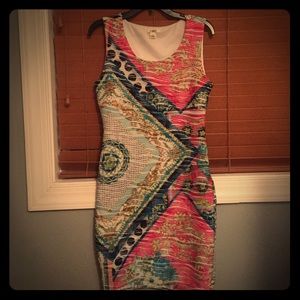 Size 8 geo pattern dress