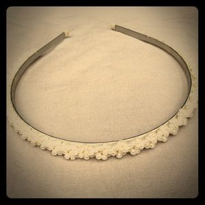Pearl beaded headband