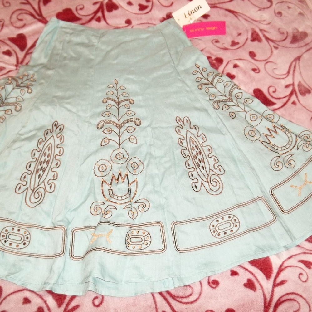Linen Skirt