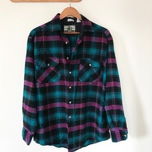 Vintage Northwest Territory Flannel Button Down
