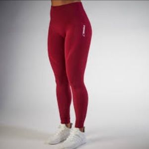 Gym Shark High Waisted Seamless Legging- Beet Marl