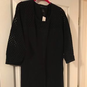 NWT black sweater dress 14/16
