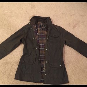 Barbour Waxed Cotton Utility Jacket 4US/8UK