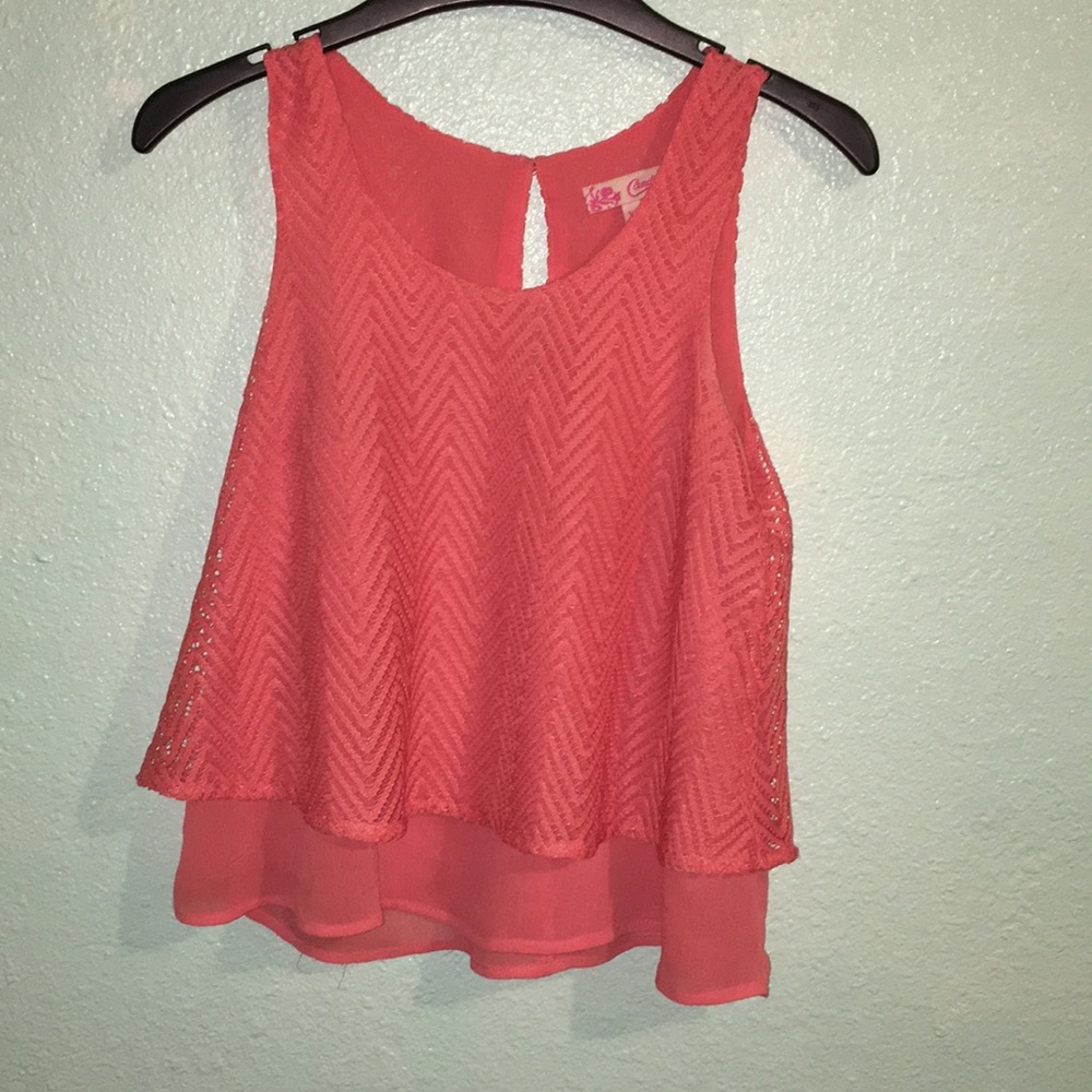 Crochet tank top