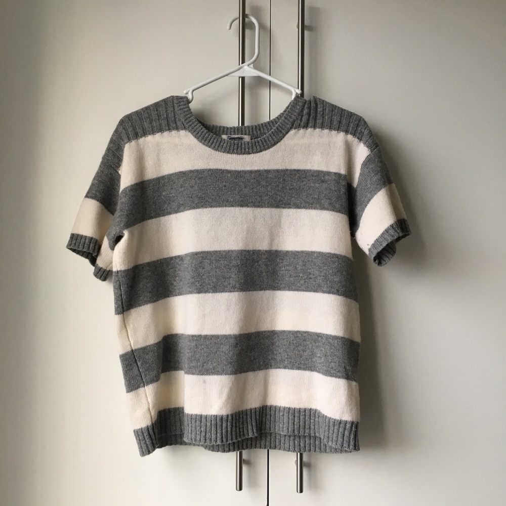 💯% Cashmere striped madewell sweater