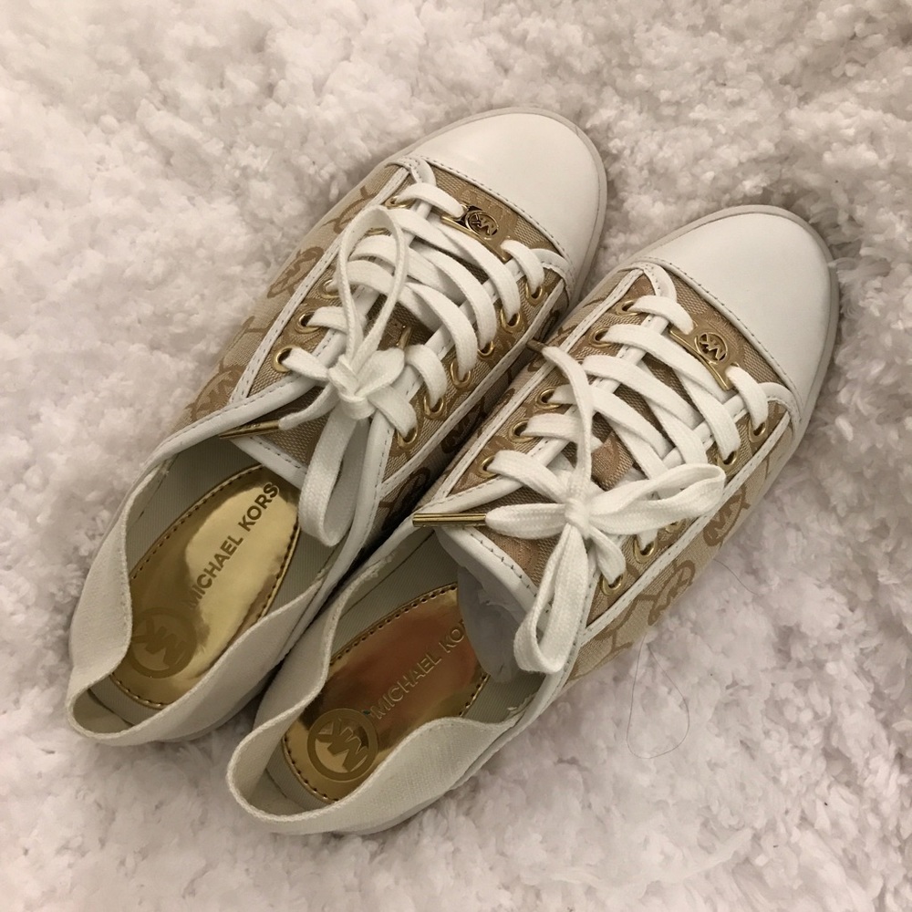 Michael Kors Kristy Slide Lace-Up Sneakers