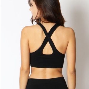 Criss-Cross Back Sports Bra
