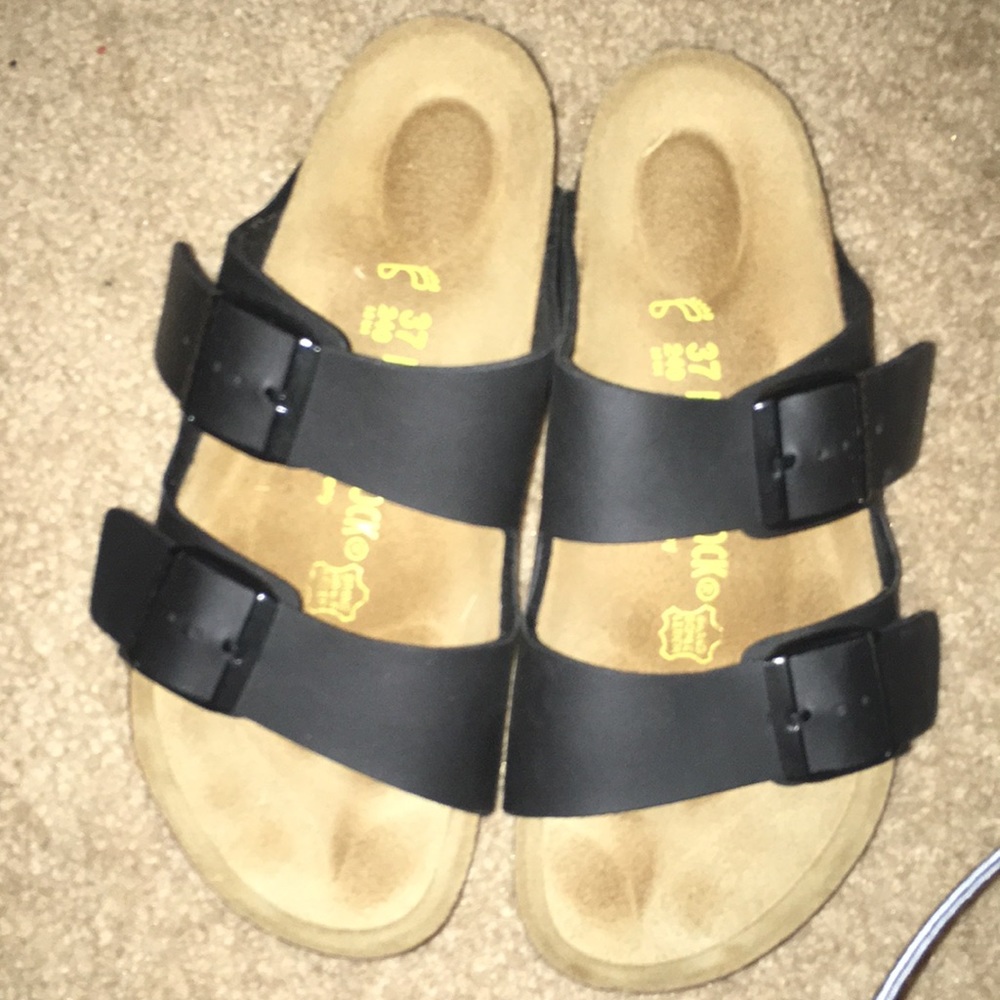 Birkenstocks plus deluxe shoe care kit!