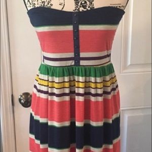 Multi colored maxi dress