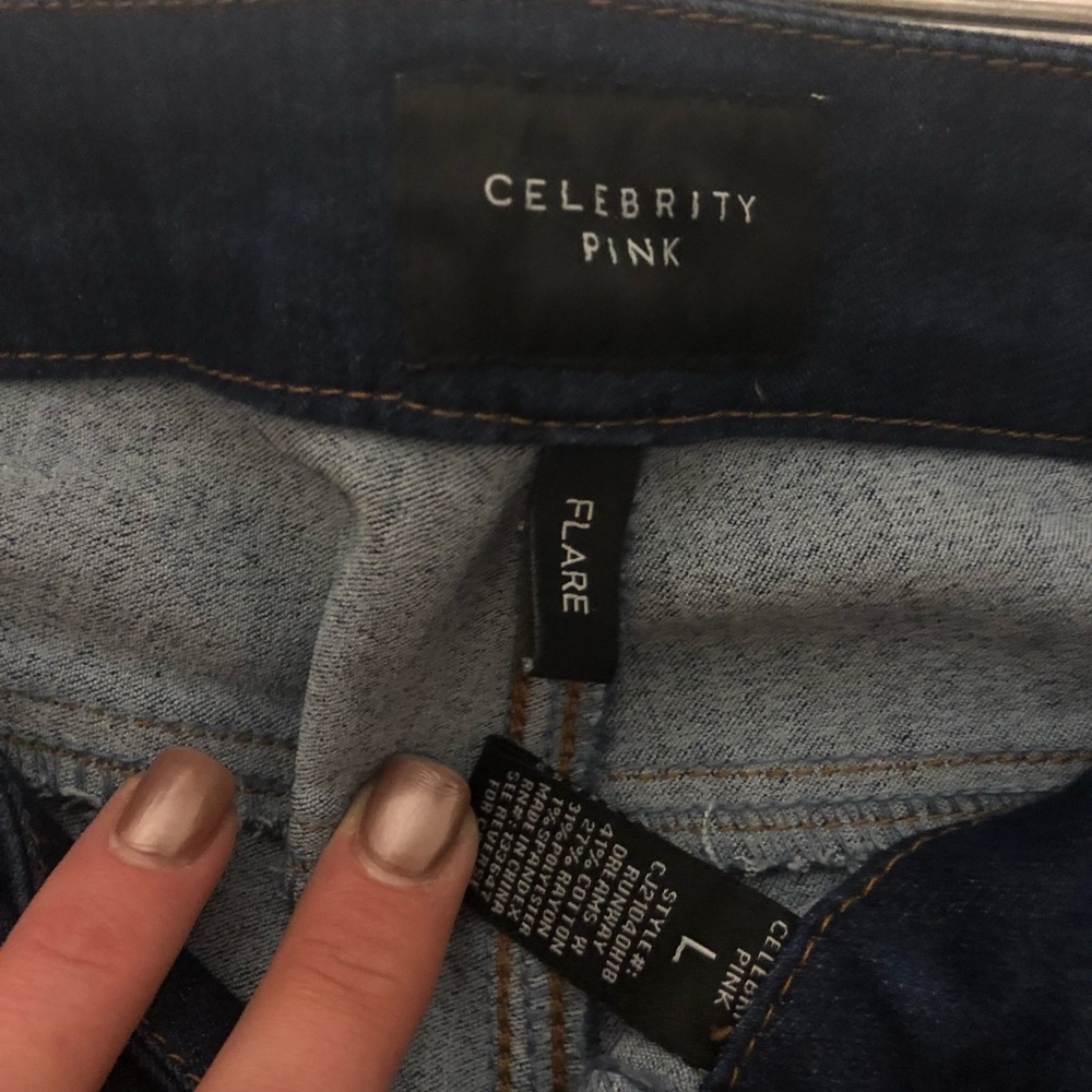Celebrity Pink Flare Jeans Size L