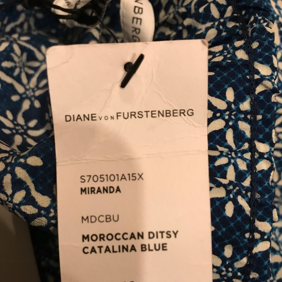 NWT Diane Von Furstenberg brand strapless romper - Picture 4 of 5