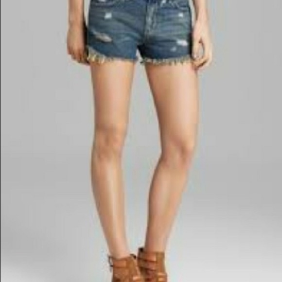 Free People highwaisted cutoffs size 29 - Picture 3 of 3