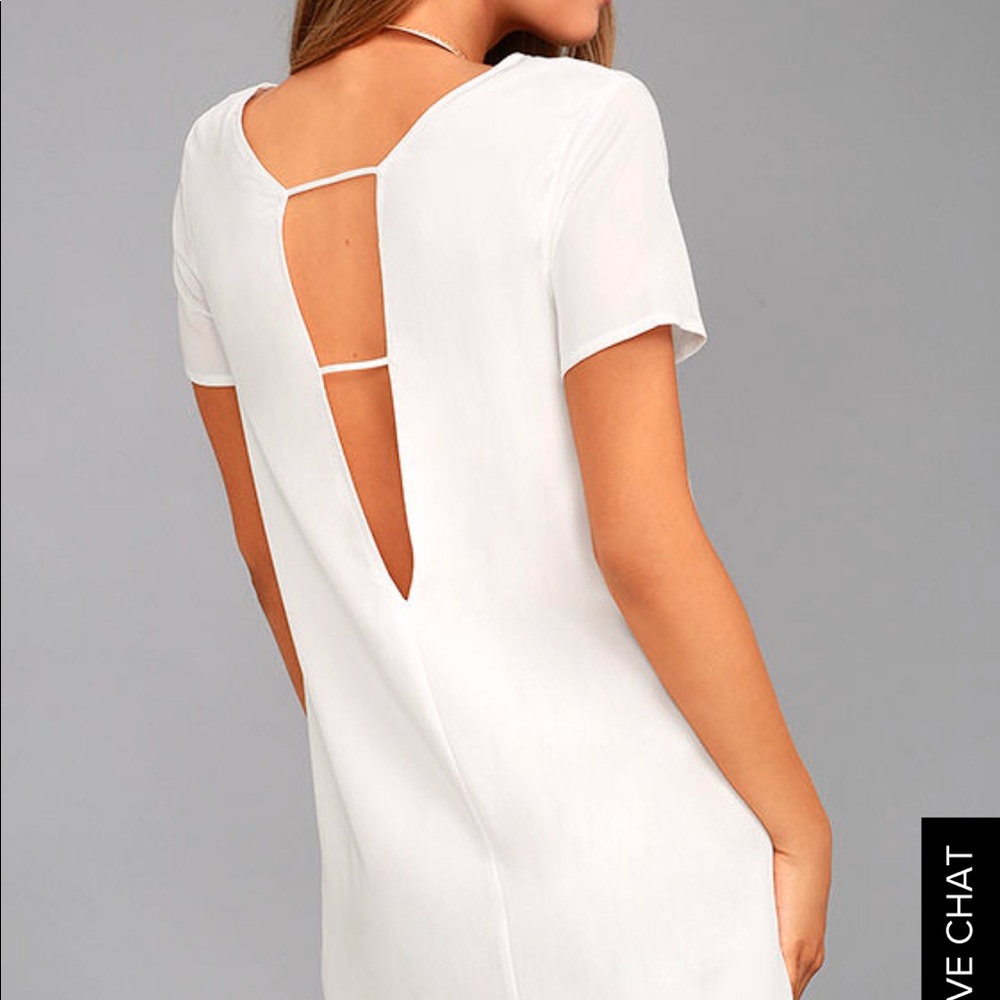 Mumbai The Way White Shift Dress from Lulus