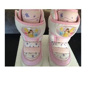 DISNEY Princess Winter Snow Boots Lights-Up Girls7